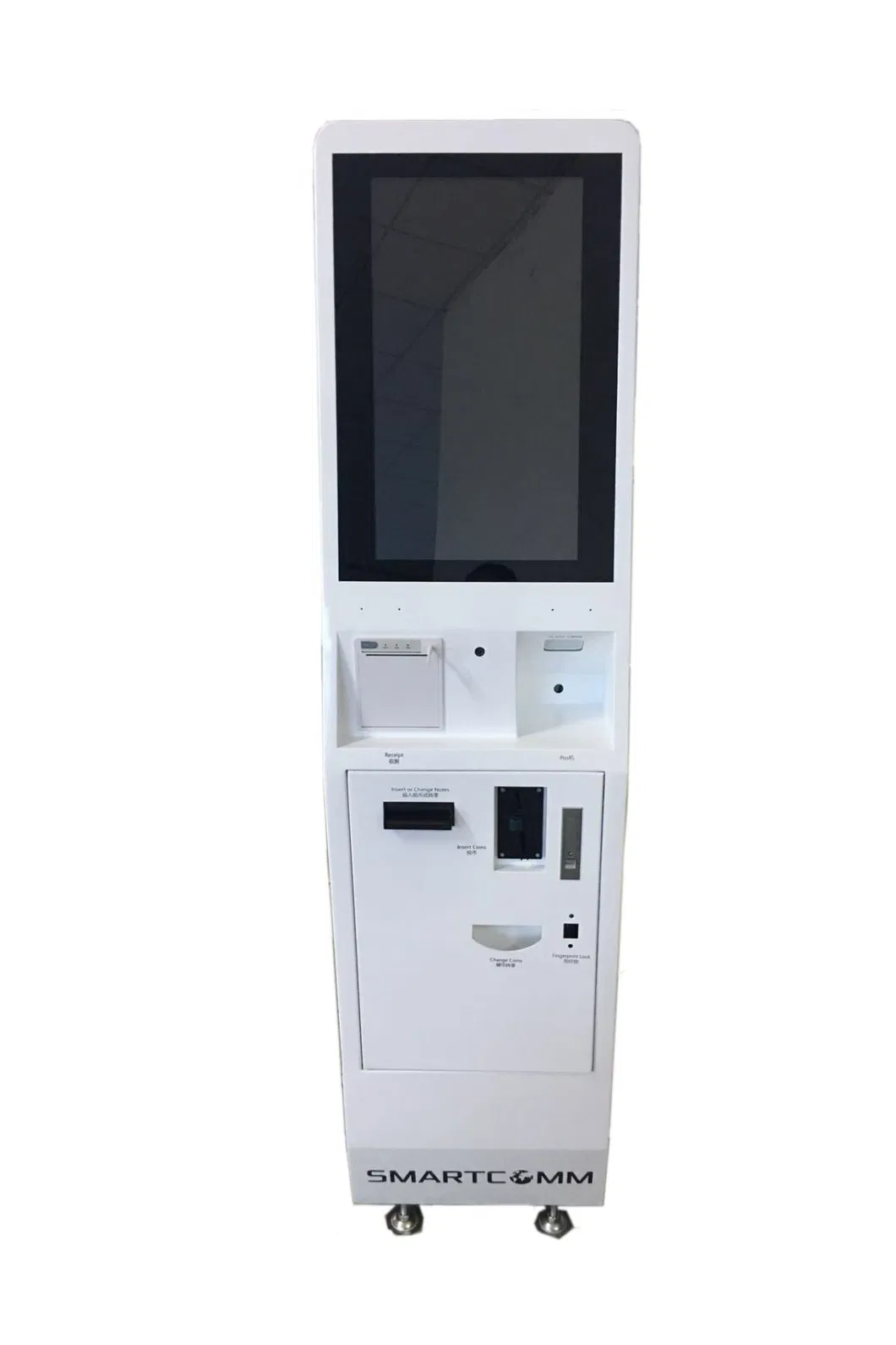 32 Inch Advertising Player LCD Display Digital Signage Order Food Ticket Vending Machine Self Service Bank Card Bill Payment Terminal Touch Screen Kiosk