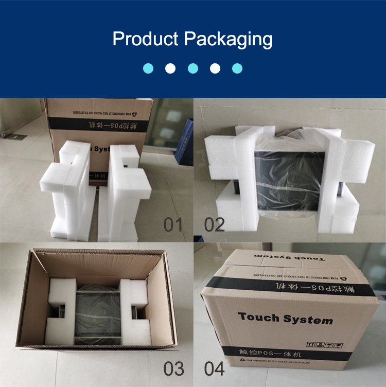 Supermarket Weighing Machine Touch Screen Cash Register with Scale