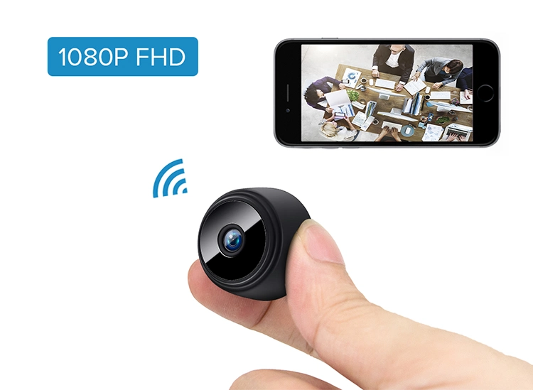 A9 1080P Wireless Mini Camera, HD 1080 Surveillance Security IP Cameras Night Vision A9 Hidden Indoor Security Camera